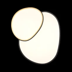 Plafonnier RISE XL Met. Mat Zwart/Goud