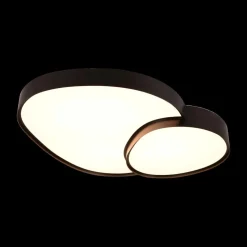 Plafonnier RISE XL Met. Mat Zwart/Zwart