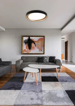 Plafonnier ZETA Zwart/Goud