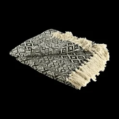 Plaid FRANGE Kat. Ecru/Zwart