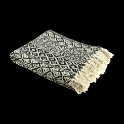 Plaid FRANGE Kat. Ecru/Zwart