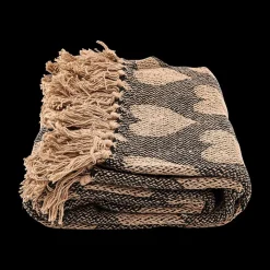 Plaid HARTS Beige/Zwart