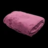 Plaid MICROF. G.Luxe 220 Aubergine