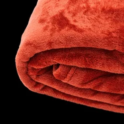 Plaid MICROF. G.Luxe 150 Terracotta