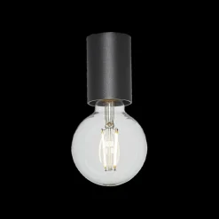 Planfondlamp BABU Ø5.6 Zwart