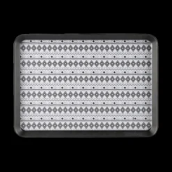 Plateau GEOMETRIQ Mel. Zw/Wt RH L