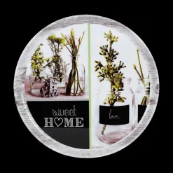 Plateau HERBS Mel. Groen/Multi Rond