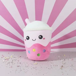 Pluche KAWAII Bubble Tea Roze