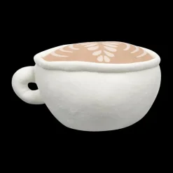 Pluche KAWAII Koffietas Wit/Beige