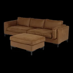 Poef AXEL Liberty 604 - Cognac