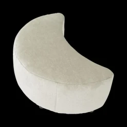 Poef LOLITA Afgerond Beige B85