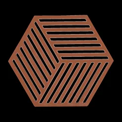 Potonderzetter HEXAGON Sil. Terracotta