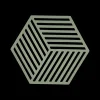 Potonderzetter HEXAGON Sil. Rosemary