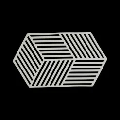 Potonderzetter HEXAGON XL Sil. Warm Grey
