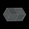 Potonderzetter HEXAGON XL Sil. Cool Grey