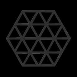 Potonderzetter TRIANGLES Sil. Black