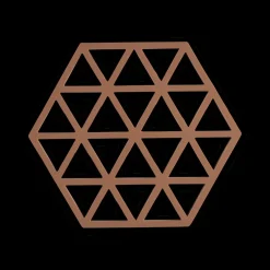 Potonderzetter TRIANGLES Sil. Almond