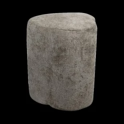 Pouf THIESLI Organisch Taupe