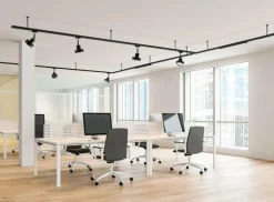 Railverlichting DUOLINE LED-strip Zwart