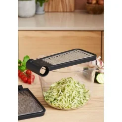 Rasp GASTRO Inklapbaar Inox/Zwart