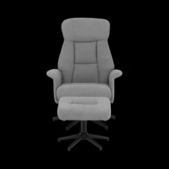 Relax MENNO met poef B77 Grijs