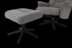 Relax MENNO met poef B77 Grijs