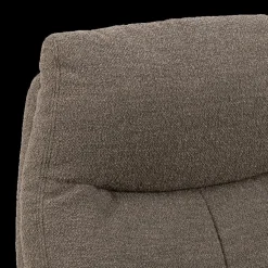 Relaxfauteuil HALDOR met poef Monza Taupe