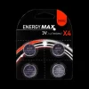 S/4 Batterij ENERGY MAX CR2032
