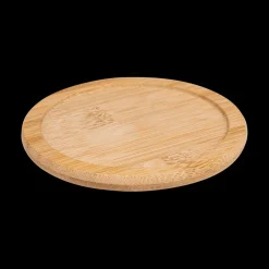 S/6 Glasonderzetter BAMB Bamboe Rond