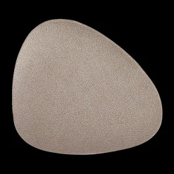 S/6 Glasonderzetter FLEOSTONE Stone Taupe