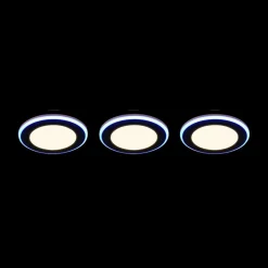 S/3 Inbouwspot ARGUS Wit/Zwart