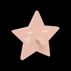 S/3 Kapstokhaak LOVE YOU Roze