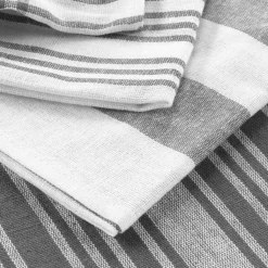 S/3 Keukenhanddoek BAYA Katoen Grijs