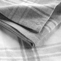 S/2 Keukenhanddoek TORCHA Katoen Wit/Grijs