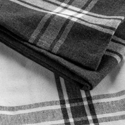 S/2 Keukenhanddoek TORCHA Katoen Wit/Zwart