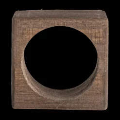 S/4 Servetring INIO Hout Bruin