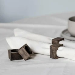 S/4 Servetring INIO Hout Bruin