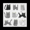S/20 Serviet CATS Grijs/Zwart