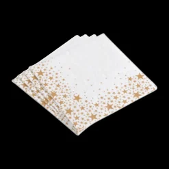 S/20 Serviet STARLING Wit/Goud