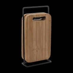 S/4 Snijplanken CHOY RH Bamb/Hdr Met. Zwart