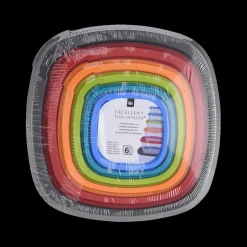 S/6 Voorraaddoos COLLORI Multicolor