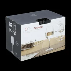 S/6 Wijnglas SELENGA 45cl