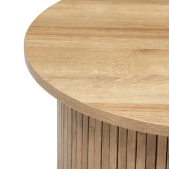 Salontafel Ø60 COLVAS Hout Naturel