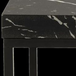 Salontafel AGNES Marquina Marmerlook Zwart