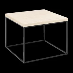 Salontafel AGNES Travertijnlook 60x45