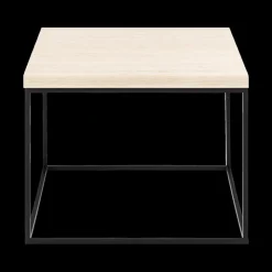 Salontafel AGNES Travertijnlook 60x45
