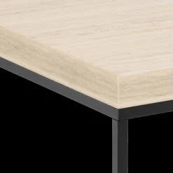 Salontafel AGNES Travertijnlook 40x45