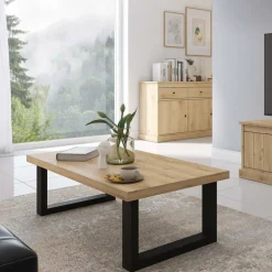 Salontafel CASTELLO 130x65 Lichte Eik