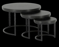 Salontafel 3-delig STEVIE Old piano