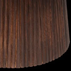 Salontafel DOMINGO Mango Donkerbruin Ø80